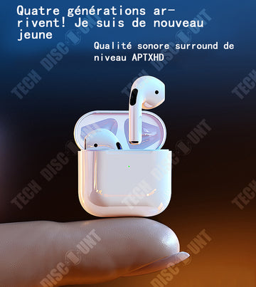 TD® Casque Bluetooth 4e génération sans Fil Touch réduction de Bruit stéréo Microphone du Chargement Écouteurs pour Android/iPhone